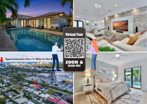 Lynoras Luxe Estate 3 bedroom 3 bath with Modern Design and Heated Pool